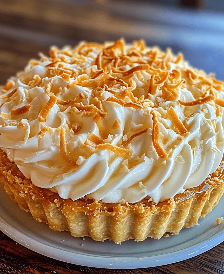 Coconut cream pie is a dessert that evokes images of sun-soaked beaches, tropical getaways, and warm family gatherings. Its creamy filling, combined with the crunch of a crisp pie crust and the delicate sweetness of toasted coconut, makes it a treat that is both comforting and indulgent. This Irresistible Easy Coconut Cream Pie recipe captures the essence of those tropical flavors, transforming them into a deliciously satisfying dessert that is simple to prepare and sure to delight your guests. Whether you’re celebrating a special occasion or simply looking for a sweet treat to enjoy at home, this coconut cream pie is the perfect addition to any dessert table.