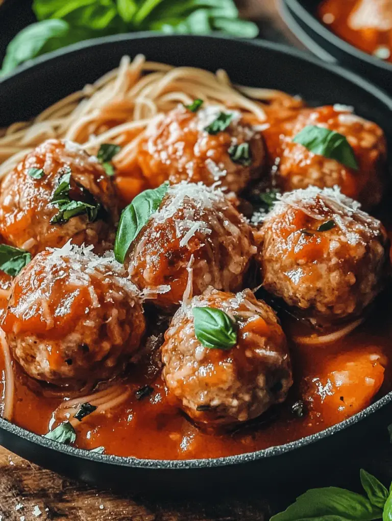 If you’re on the lookout for a wholesome and satisfying meal option, look no further than savory turkey meatballs in marinara sauce. This delightful dish not only showcases the rich and comforting flavors of Italian cuisine but also brings a healthier twist to the traditional meatball recipe. Made with ground turkey, these meatballs are lower in fat compared to beef or pork, making them a fantastic choice for anyone aiming to eat healthily without sacrificing taste.