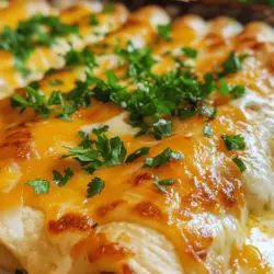 When it comes to comfort food, few dishes can rival the creamy indulgence of white chicken enchiladas. This delightful recipe combines the richness of a creamy sauce with tender, flavorful chicken, making it an ideal choice for family dinners, potluck gatherings, or even casual weeknight meals. The beauty of creamy white chicken enchiladas lies not only in their comforting flavors but also in their versatility; they can easily cater to both novice cooks and experienced chefs alike, who are in search of a satisfying and delectable dish.