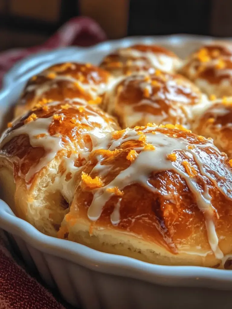 Imagine waking up to the delightful aroma of freshly baked rolls, the air filled with the tantalizing scent of zesty oranges and sweet glaze. The recipe for Zesty Orange Rolls with Irresistible Warm Sour Cream Butter Glaze is a perfect blend of flavors that not only awakens the senses but also lifts the spirits. These rolls are the ideal breakfast treat, perfect for weekend brunches, holiday gatherings, or any day that calls for a little indulgence. The combination of zesty orange flavor and the lush, warm glaze makes these rolls an irresistible choice for anyone looking to elevate their baking game.