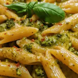 Creamy Broccoli Pasta is a culinary gem that combines the comforting essence of creamy pasta dishes with the health benefits of broccoli, making it a perfect choice for both health-conscious individuals and comfort food lovers alike. This delightful vegetarian dish not only pleases your palate but also ensures that you’re getting your daily dose of greens in a delicious way. The creamy sauce, infused with aromatic garlic and hint of lemon zest, envelops the pasta and broccoli, creating a dish that’s rich in flavor yet light on the stomach.