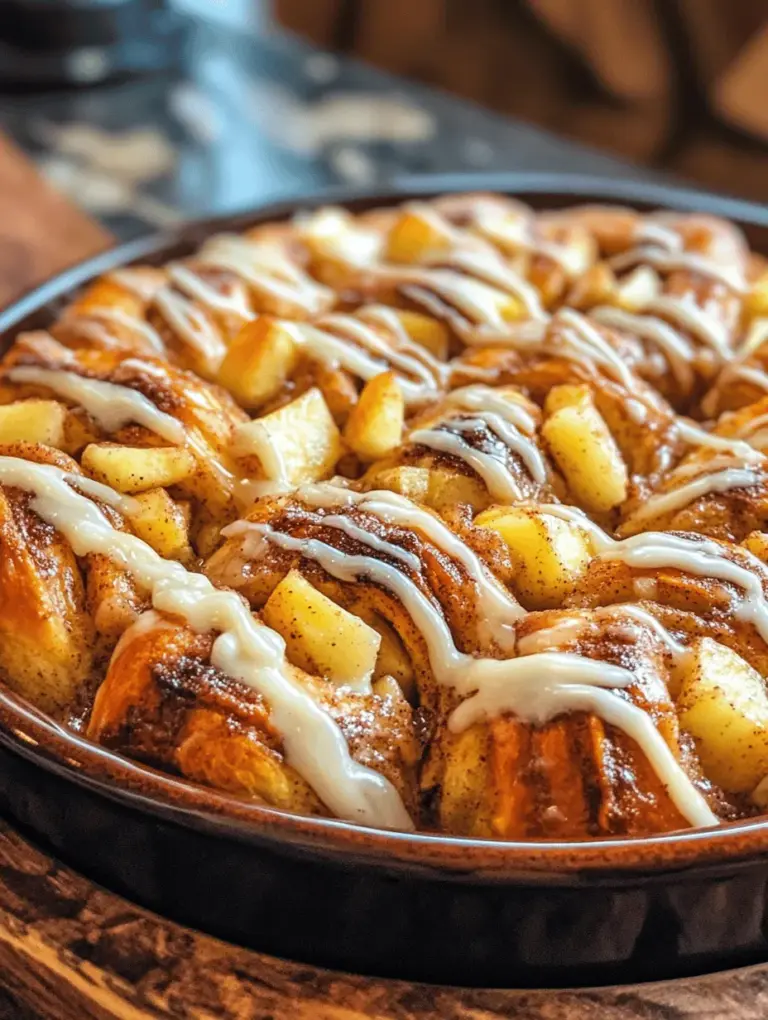 There’s something irresistibly comforting about cinnamon rolls and apple desserts. The warm, gooey sweetness of cinnamon rolls pairs perfectly with the tartness of apples, creating a symphony of flavors that delights the senses. If you’re on the lookout for a recipe that marries these two beloved treats, look no further than the Heavenly Apple Cinnamon Roll Bake. This delightful dessert is not only a feast for the taste buds but also a visual treat, with its golden-brown cinnamon rolls peeking through a luscious layer of baked apples.