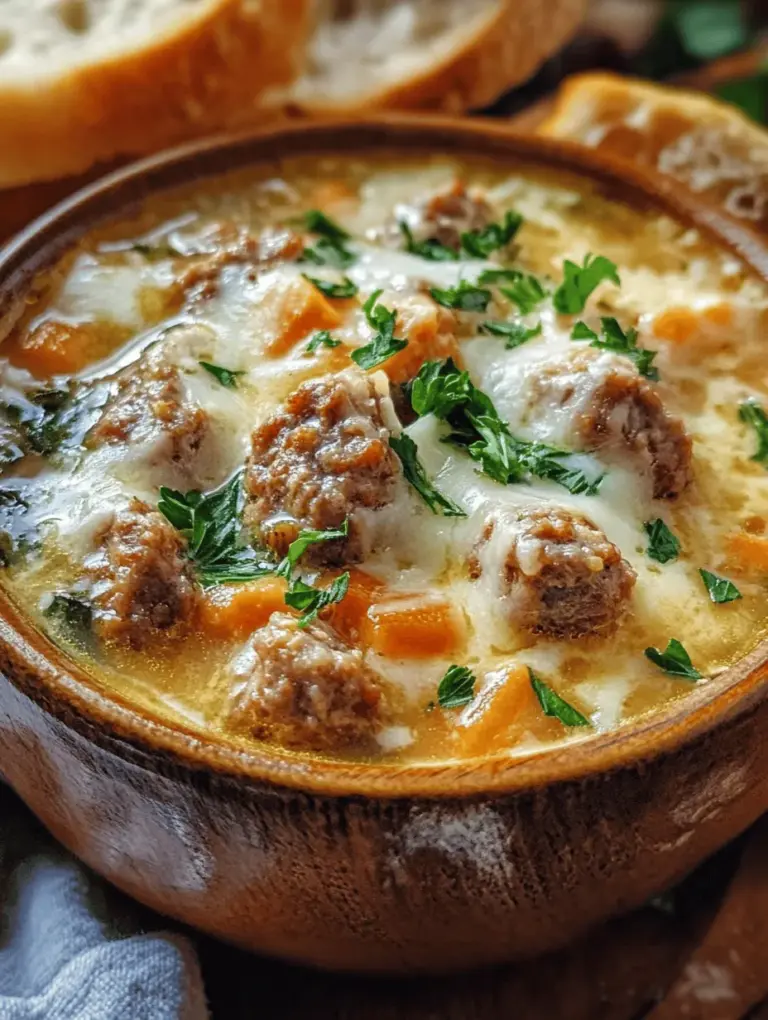 When the temperatures drop and the days grow shorter, there's nothing quite like a warm bowl of soup to lift your spirits and nourish your body. One dish that perfectly encapsulates the essence of comfort food is Creamy Parmesan Italian Sausage Soup. This hearty soup is not only delicious but also remarkably satisfying, making it an ideal choice for family dinners or cozy nights in.