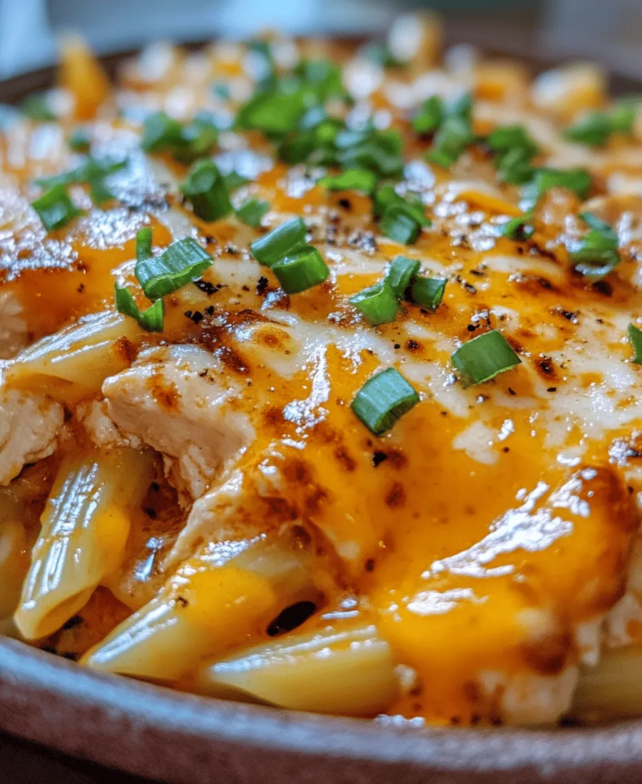 If you're looking for a dish that beautifully combines the heartiness of pasta with the zesty kick of buffalo chicken, look no further than Spicy Buffalo Chicken Pasta Delight. This dish is a vibrant fusion that tantalizes your taste buds with its spicy, creamy, and cheesy flavors, offering a comforting yet exciting dining experience. Whether you're enjoying a cozy night in or impressing guests at a dinner party, this pasta delight is sure to become a favorite in your culinary repertoire.