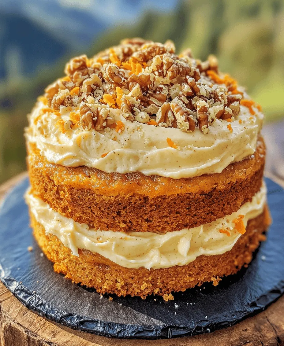 Carrot cake is a classic dessert that has won the hearts of many with its moist texture, fragrant spices, and delightful sweetness. This beloved treat offers a unique twist on traditional cakes by incorporating a vegetable—carrots—making it a surprisingly wholesome indulgence. Our 