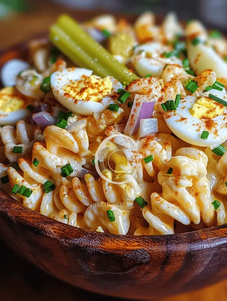 Deviled Egg Pasta Salad Recipe A Deliciously Creative Fusion ownrblog