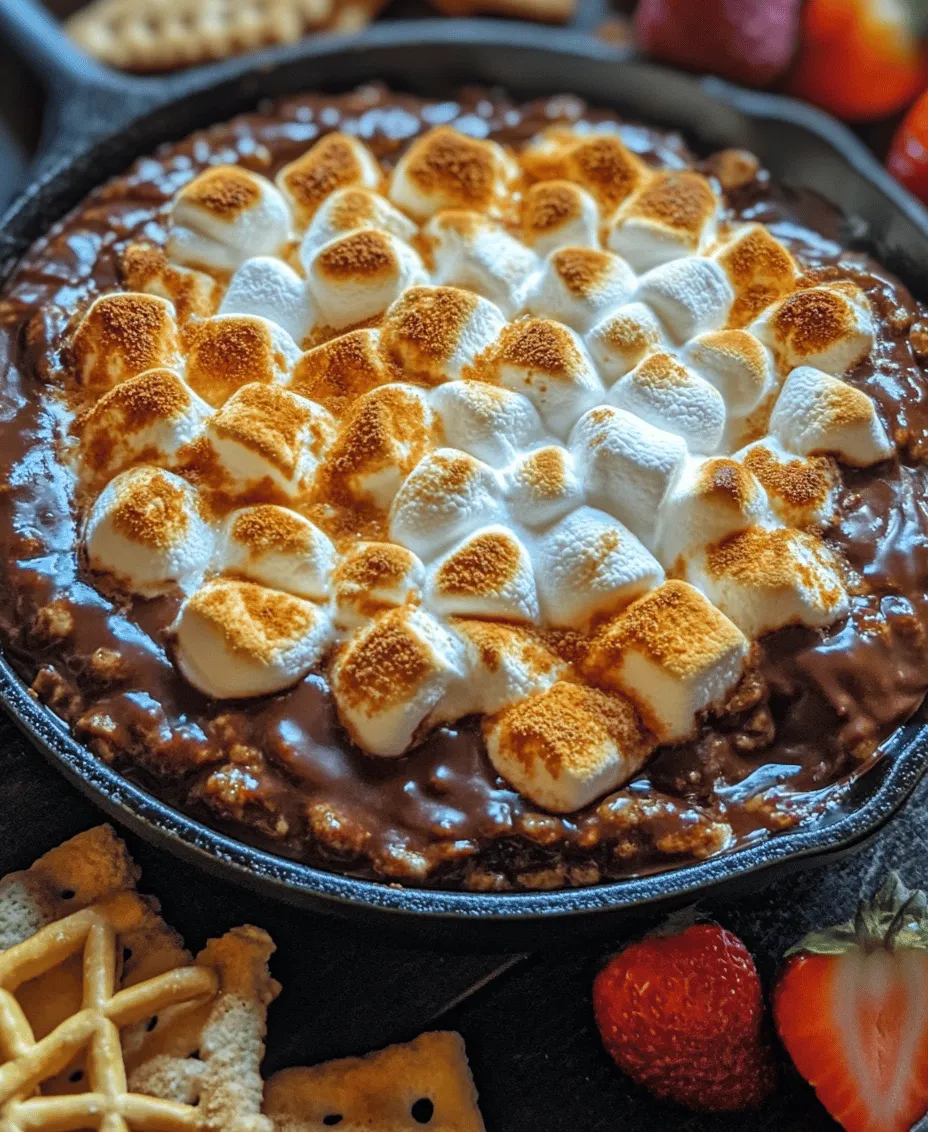 Creating the perfect S'mores Dip requires a careful selection of ingredients that work harmoniously to replicate the classic s'mores experience. Each component brings its own unique flavor and texture, contributing to the overall enjoyment of the dish.