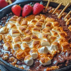 Creating the perfect S'mores Dip requires a careful selection of ingredients that work harmoniously to replicate the classic s'mores experience. Each component brings its own unique flavor and texture, contributing to the overall enjoyment of the dish.