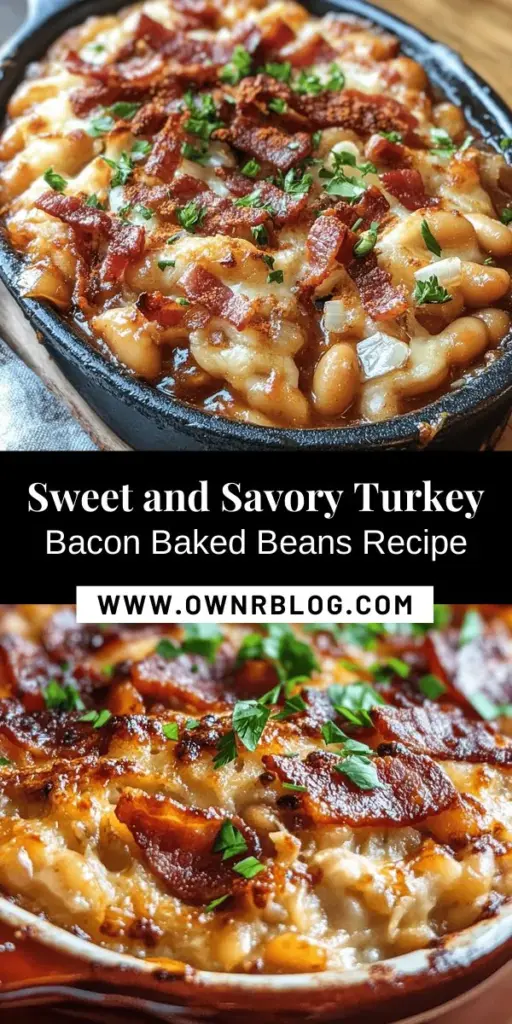 Discover the delicious twist on a classic comfort food with Sweet & Savory Brown Sugar and Turkey Bacon Baked Beans. This hearty dish combines creamy navy beans, crispy turkey bacon, and the rich sweetness of brown sugar, making it the perfect side for barbecues or family dinners. With a few simple ingredients and easy preparation, you can impress your guests or savor a delightful meal at home. Try this guilt-free recipe for a tasty treat you’ll love! #BakedBeans #HealthyEating #ComfortFood #TurkeyBacon #RecipeShare