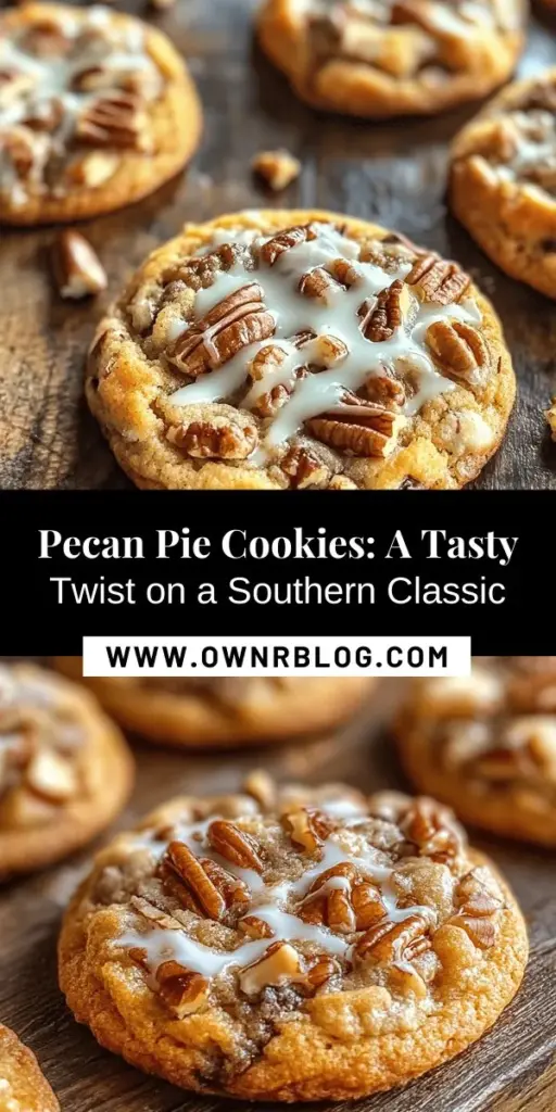 Discover the perfect fusion of two beloved treats with Pecan Pie Cookies Delight! This innovative recipe combines the rich, buttery flavors of classic pecan pie with the convenience of cookies. Perfect for holiday gatherings or a sweet snack, these cookies feature a gooey filling and crunchy pecans, all wrapped in a soft cookie shell. Elevate your dessert game and impress your friends and family with this delightful twist on a traditional favorite! #PecanPieCookies #Baking #Dessert #HolidayTreats #CookieRecipe #SweetTooth #Foodie