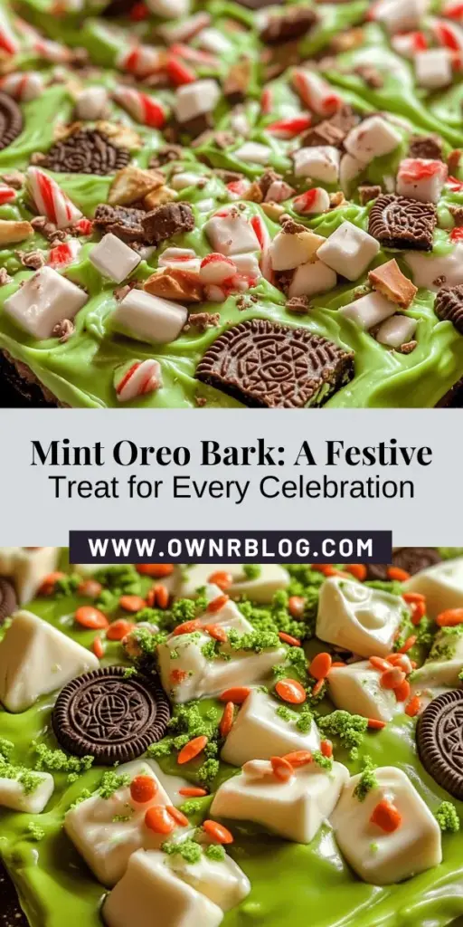 Mint Oreo Bark Bliss: A Festive Treat For Every Occasion - Ownrblog