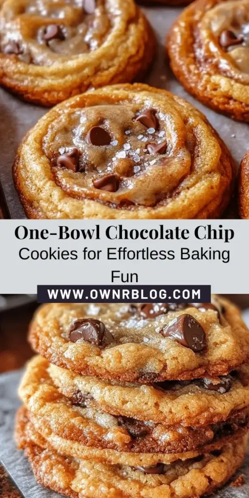 Dive into the sweet world of baking with this one-bowl chocolate chip cookie recipe! Perfect for all skill levels, it simplifies the process while delivering delicious results. Learn about the ingredients, their roles, and the science behind baking the perfect cookie. This classic treat is not just about taste; it’s about creating memories with loved ones. Bake up some joy today! #ChocolateChipCookies #Baking #EasyRecipes #Cookies #HomemadeDesserts #BakingTips #FoodieFun